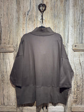 Sort Aarhus Black Oversized Jersey Top SA2204 AW26