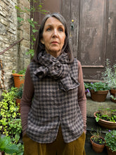 THING Cola Soft Check Scarf 7328 AW26
