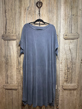 Preloved OSKA Jersey Dress Washed Dolphin Grey