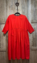 Preloved FRIDA ZAZOU Red 100% Cotton Dress