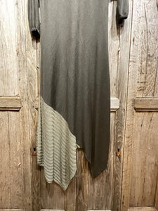 Preloved SARAH PACINI Green Sheer Linen Dress