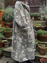 JLS Floral Velvet Coat D49J