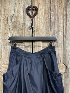 Preloved LES FILLES D’AILLEURS Midnight Tafetta Skirt