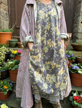 JLS Button Up Reversible Long Duster Dress Coat D31