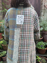 JLS Check Wool Mix Coat 5121