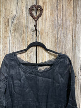 Preloved LES OURS Black Cotton Tunic