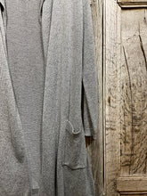 Preloved Grey Cotton Mix Cardigan
