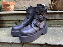 Lofina Gasoline Nero Buckle Boots EU37