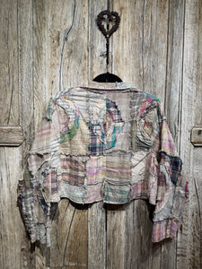 JLS Madras Check Cropped Jacket 1134