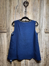 LUUKAA Navy Sleeveless Top 26Y0134 SS26