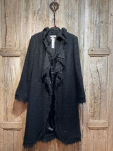 Preloved DUSK Black Woollen Coat