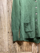 Preloved JIGSAW Green Cashmere Cardigan