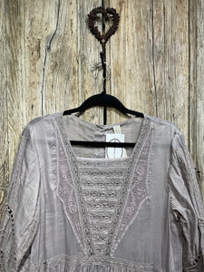 Preloved EWA I WALLA Mauve Polly Dress