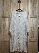 Preloved Sahara Coat Dress Grey/White