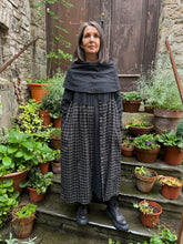 THING Anthracite Soft Check Dress Coat 7327 AW26