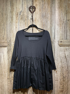 Preloved Black Smock Top