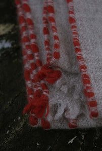 Oats & Rice Weaver Grey Cashmere Scarf OR25-S01