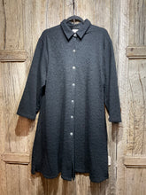 Preloved BELLA BLUE Black Textured Coat