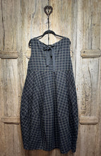 Preloved Les Filles d’Allieurs Black Square Pattern Dress
