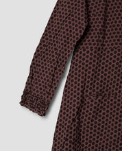 Ewa i Walla Dark Mauve Filippa Dress AW23 55807