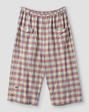 Ewa i Walla Henry Gingham Cotton Trouses 11418 SS25