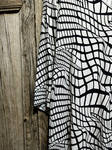 Preloved XD Xenia Design Black and White Lota Dress