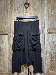 Preloved Rundholz Black Jersey Trouser