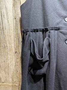 Preloved XD Xenia Design Black Wool Waistcoat Dress