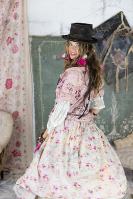 Magnolia Pearl Pressed Flowers Vinney Painters Dress 1004