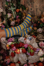 Magnolia Pearl Stripe OTK Socks 194