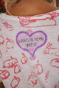 Magnolia Pearl Ducks Love Strawberries Tee 2756
