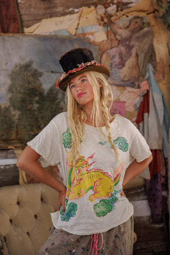 Magnolia Pearl Yeats Magic Dragon Tee 2664