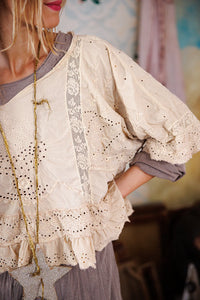 Magnolia Pearl Eyelet Rosemary Blouse 2186