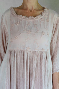 Les Ours Maina Broderie Rose Dress SS25