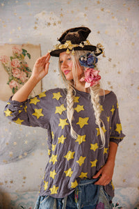 Magnolia Pearl Star Appliqué Viggo Tee 2328