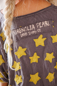 Magnolia Pearl Star Appliqué Viggo Tee 2328