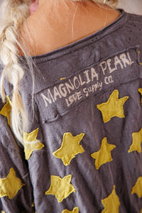 Magnolia Pearl Star Appliqué Viggo Tee 2328