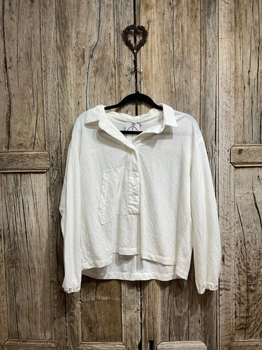 Preloved Great Plains White Shirt