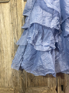 Ewa i Walla Light Blue Tine Skirt  22209