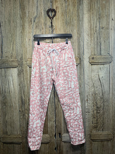 Preloved Made in Italy Pink Patterned Trousers
