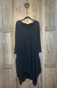 Preloved Made in Italy Black Dress