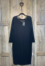 Preloved No Label Black Tunic Dress