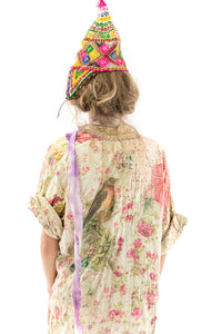 Magnolia Pearl Preloved Wonderland Floral Patchwork Vijji Kimono 687