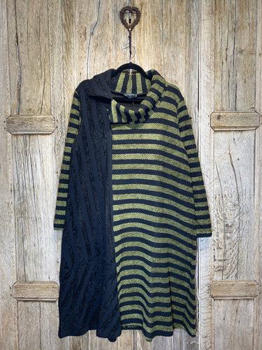 LUUKAA Stripe Tunic Dress 23K508