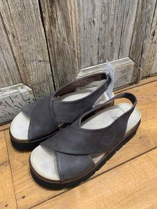 Preloved Lofina Brown Leather Sandal