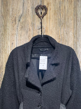 Preloved Les Filles d’Ailleurs Black Fleece Coat