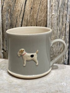 Hogben Pottery Mug - Fox Terrier