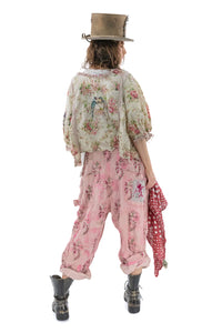 Magnolia Pearl Floral Karlie Cropped Blouse 1330