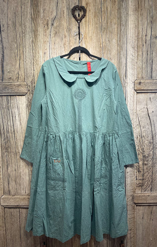 Ewa I Walla Jade Cotton Dress 55728 AW21