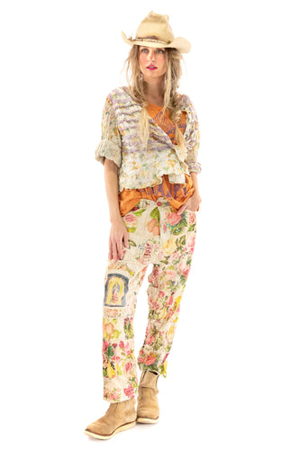 Magnolia Pearl Lady Madonna Patchwork Miner Trousers 411